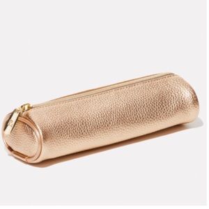 Rose Gold Makeup Brush Case